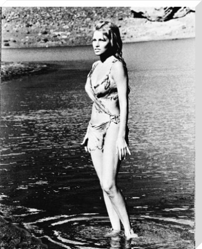 Raquel Welch canvas art print by Celebrity Image