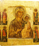 Mother Of God Smolenskaia, Possibly Novgorod School giclee art print