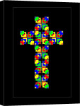 21st century cross giclee art print