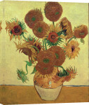Sunflowers on Gold giclee art print