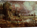 Salisbury Cathedral From the Meadows, 1831 giclee art print