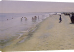 Summer Day at the South Beach of Skagen, 1884 giclee art print