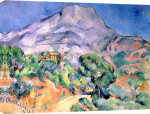 Mont Saint Victoire, 1900 giclee art print