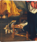 Annunciation to Mary (Detail) giclee art print