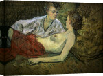 Two girlfriends giclee art print