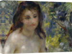 Female nude in the sun giclee art print