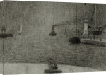 Honfleur harbour entrance giclee art print
