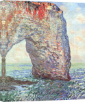 The Manneporte near Etrat, 1886 giclee art print