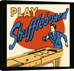 Play Shuffleboard giclee art print