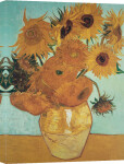 Sunflowers on Blue, 1888 giclee art print