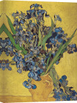 Irises in Vase giclee art print