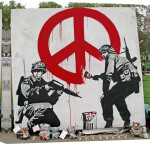 Banksy - Parliament Square 2 giclee art print