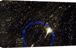 The London Eye Christmas 2000 giclee art print