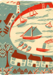 Harbour Scene giclee art print