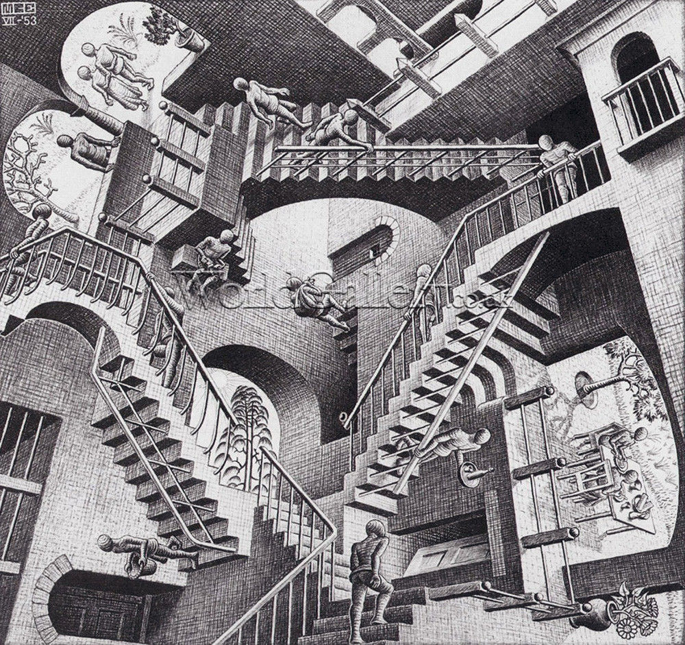 Relativity Escher