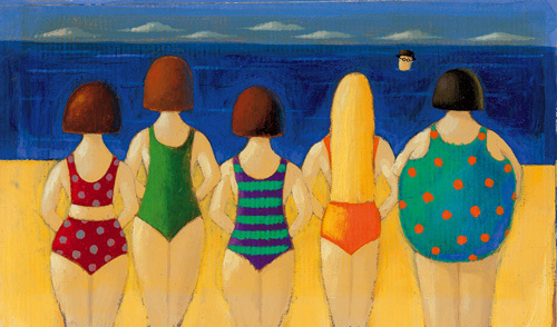 Beach Babes by Paul Greenwood