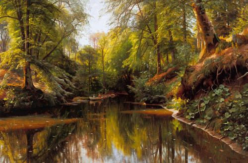 Out Boating Saeby by Peder Monsted