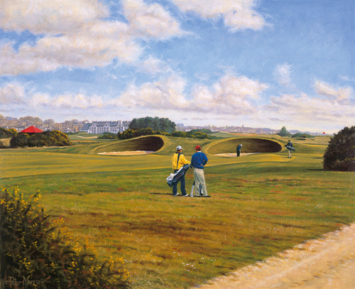 Carnoustie 14th Hole by Peter Munro
