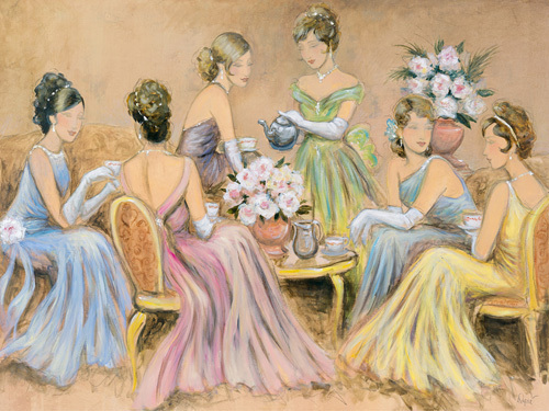 Elegant Tea II by Karen Dupr