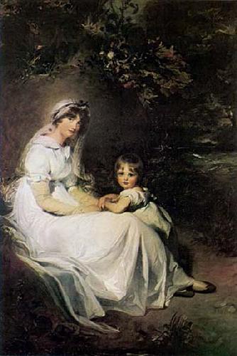 Lady Templeton And Her Son c1801 by Sir Thomas Lawrence