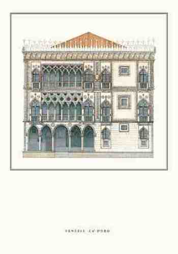 Venezia Ca dOro by Architekturplakate