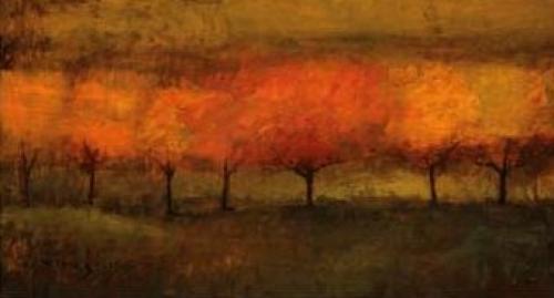 Red Trees I by Seth Winegar