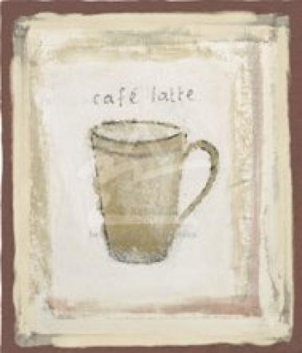 Cafe latte by Jane Claire