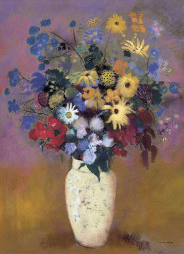 Vase of Flowers 1914 by Odilon Redon