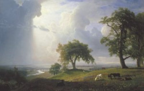California Spring 1875 by Albert Bierstadt