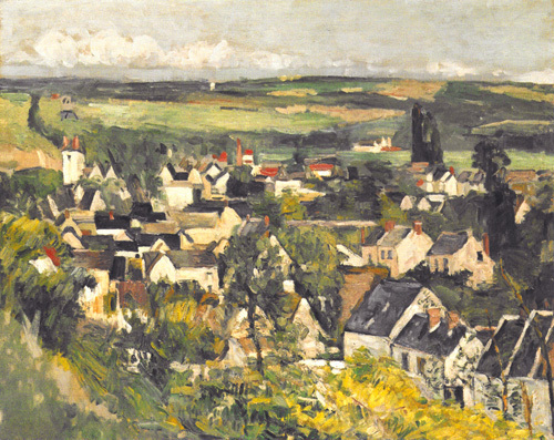Auvers, Panoramic View, 1873/75 by Paul Cezanne image