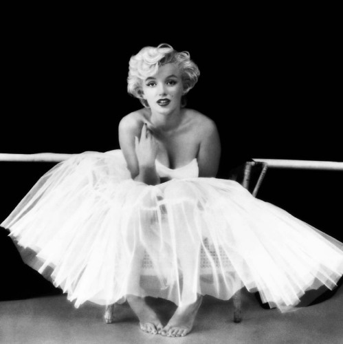 Marilyn Monroe, Ballet Dancer by Milton H. Greene