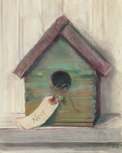 Birdhouse by Carol Rowan