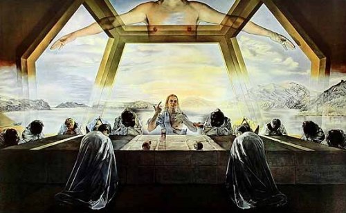 The last supper by Salvador Dali