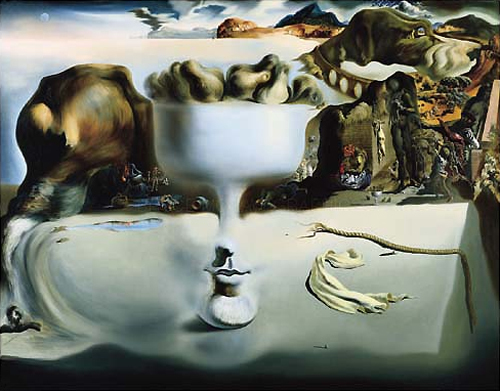 Apparition of face by Salvador Dali