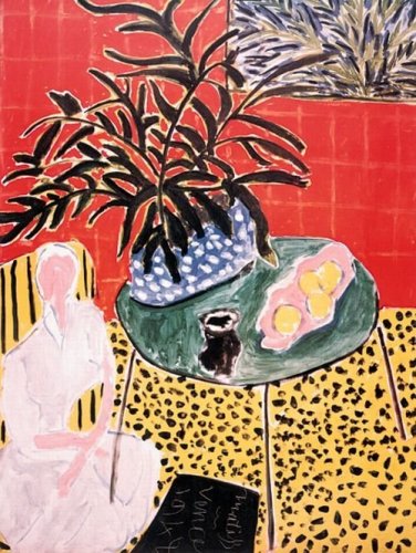 Interior with black fern by Henri Matisse