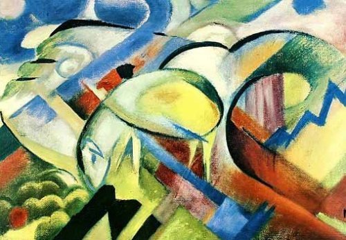 Das Lamm by Franz Marc