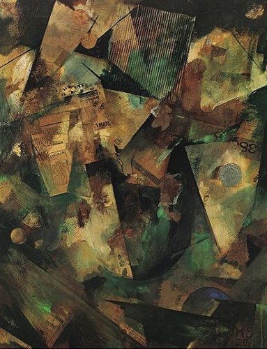 Spring picture by Kurt Schwitters