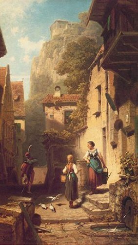 Husar by Carl Spitzweg