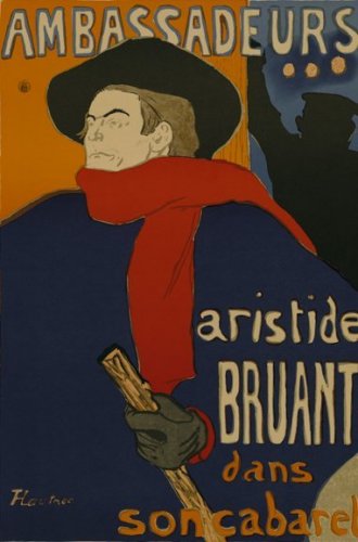 Aristide Ambassadeurs by Henri de ToulouseLautrec