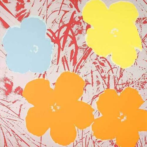 Trends Celebrity Style Pop Art Andy Warhol Flowers