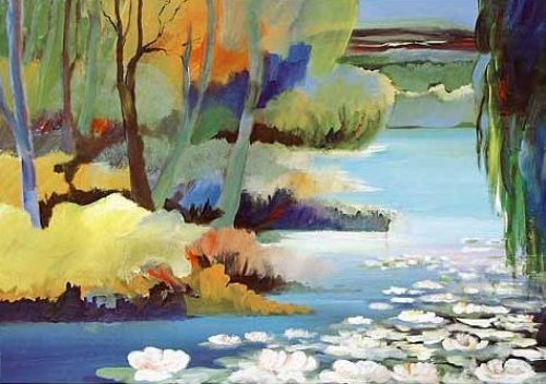 Parklandschaft II by Juliane Jahn