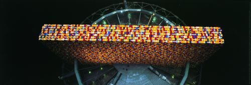 The Wall Nr 5 Oberhausen by Christo