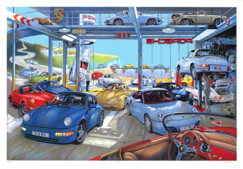 Porsche 911 2000 by Daniel Authouart