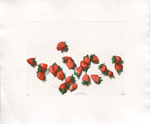 Erdbeeren 2001 by Robert C Rore