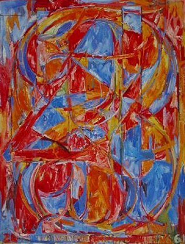 O through 9 by Jasper Johns