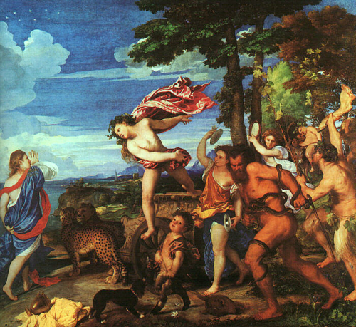 Bacchus and Ariadne by Titian image