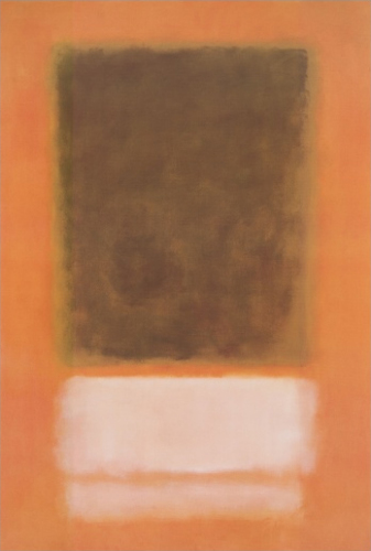 Old Gold Over White by Mark Rothko