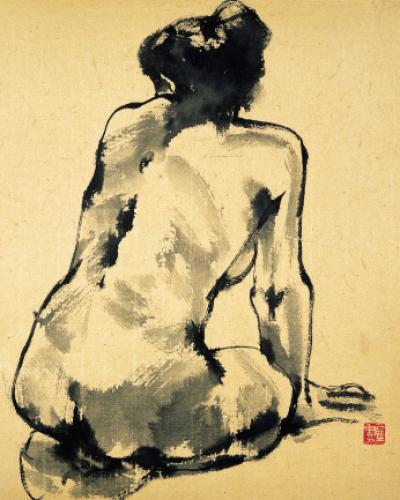 Kneeling Girl