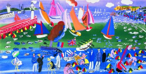 La Baie de Sainte Adresse by Raoul Dufy