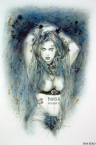 Blue 1084 by Luis Royo